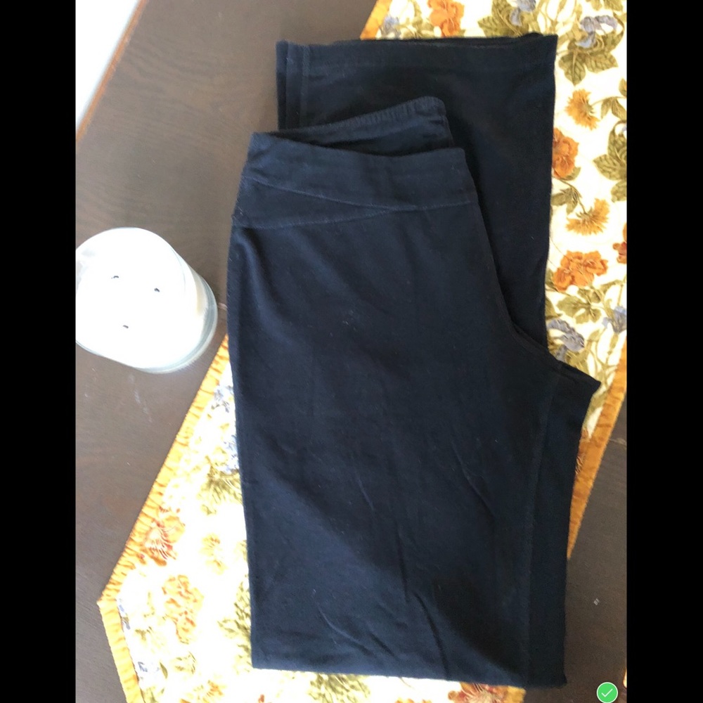 Tek Gear Basic Black Yoga Pants